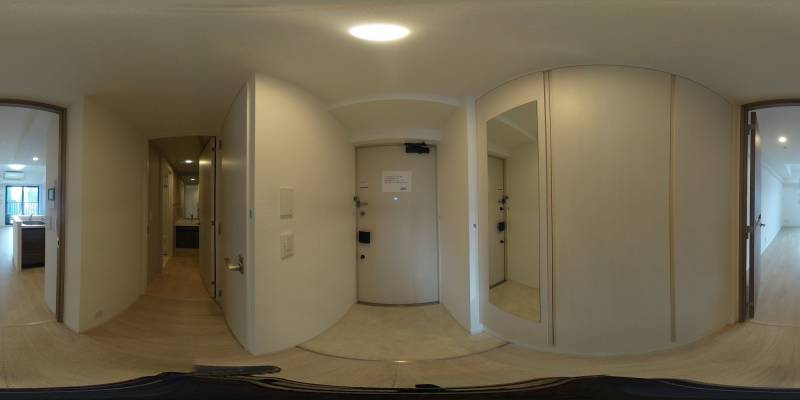 パノラマ画像玄関