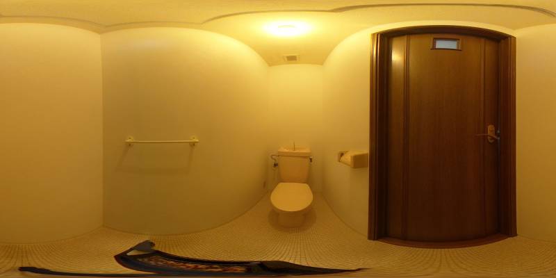 パノラマ画像トイレ