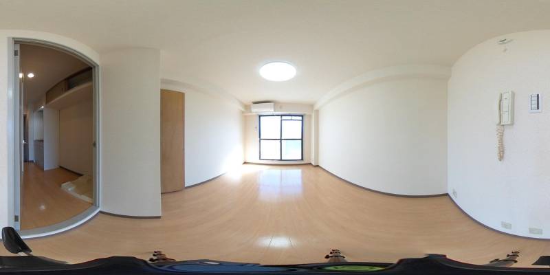 パノラマ画像リビング