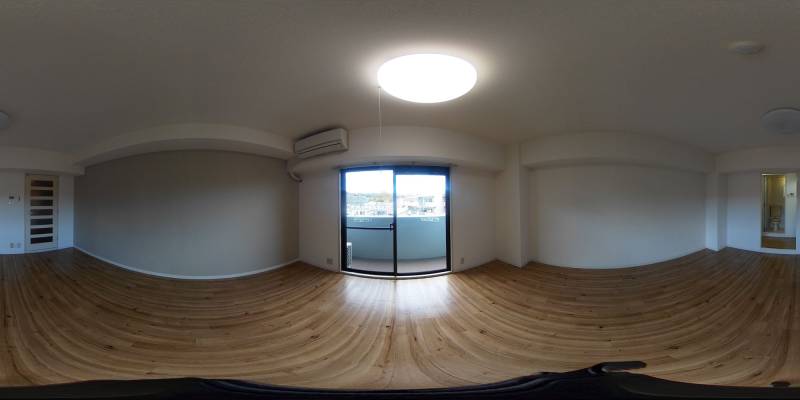 パノラマ画像リビング