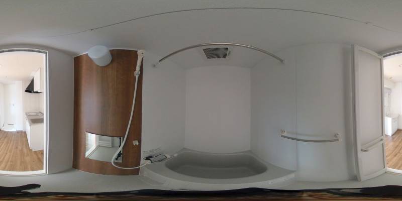 パノラマ画像バスルーム