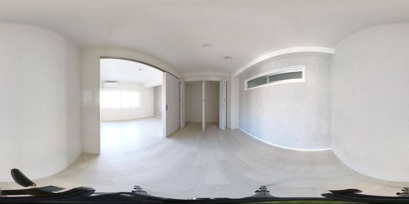 パノラマ画像洋室