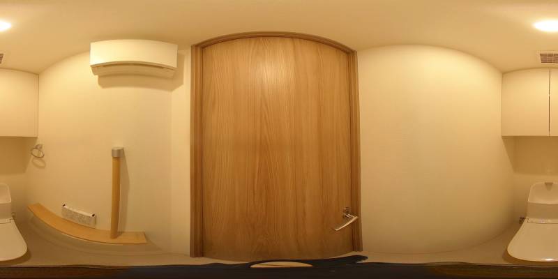 パノラマ画像トイレ