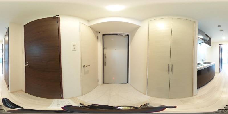 パノラマ画像玄関