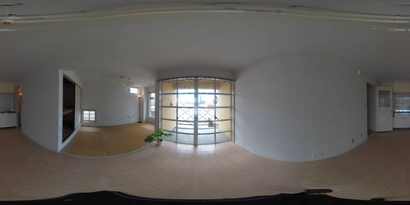 パノラマ画像リビング