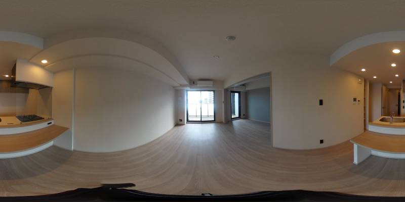 パノラマ画像リビング