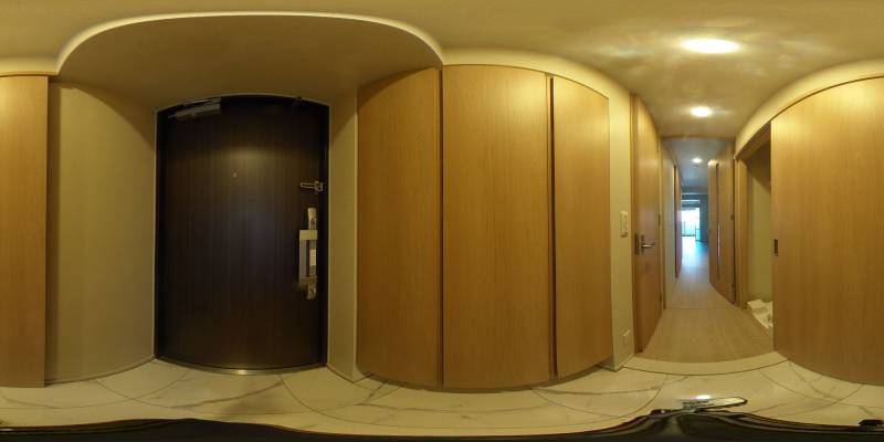 パノラマ画像玄関