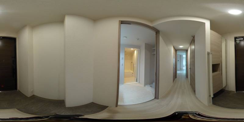 パノラマ画像玄関