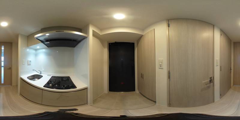 パノラマ画像玄関