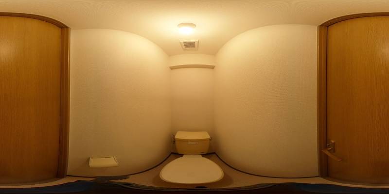 パノラマ画像トイレ