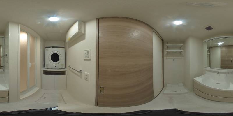 パノラマ画像洗面所