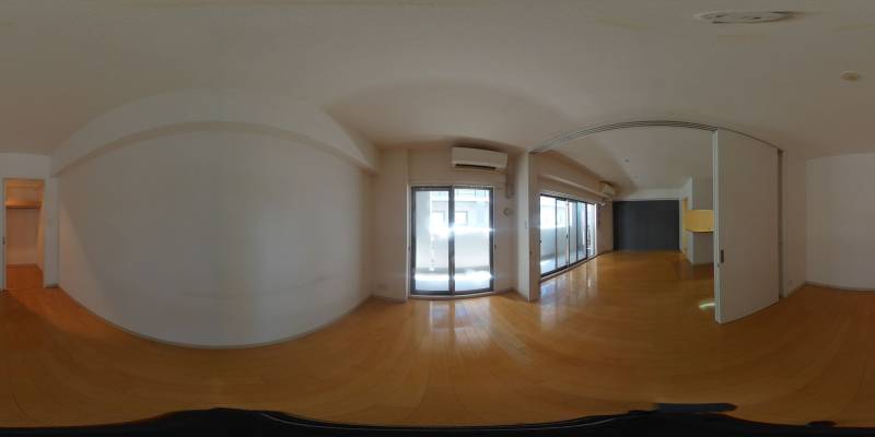 パノラマ画像洋室