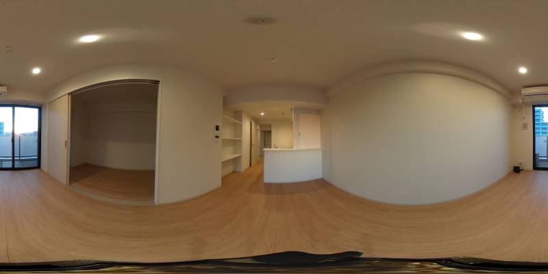 パノラマ画像リビング