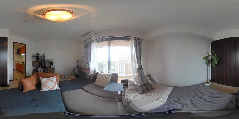 パノラマ画像リビング