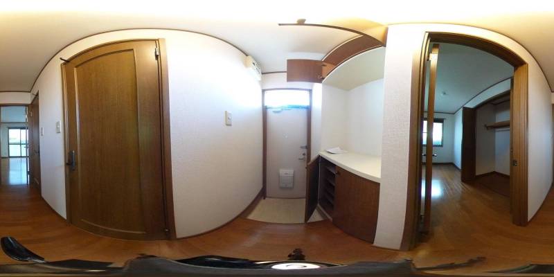 パノラマ画像玄関