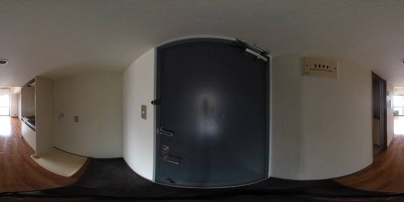 パノラマ画像玄関