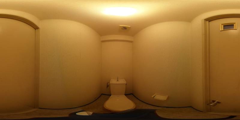 パノラマ画像トイレ