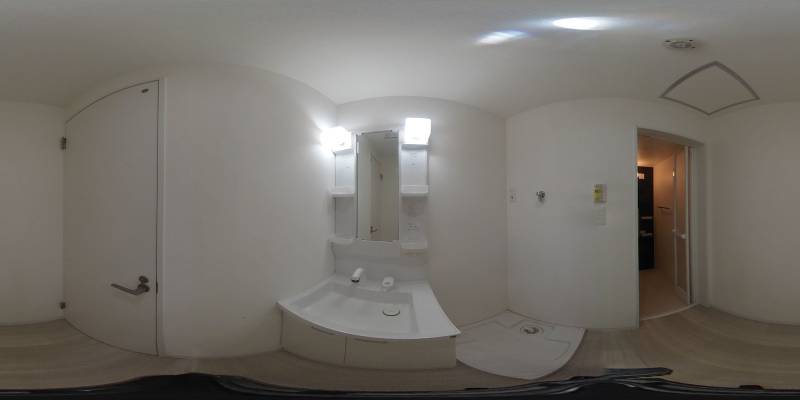 パノラマ画像洗面所