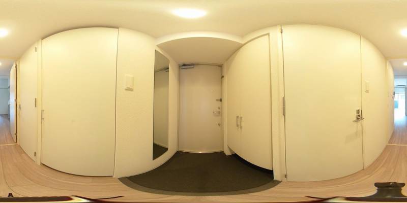 パノラマ画像玄関