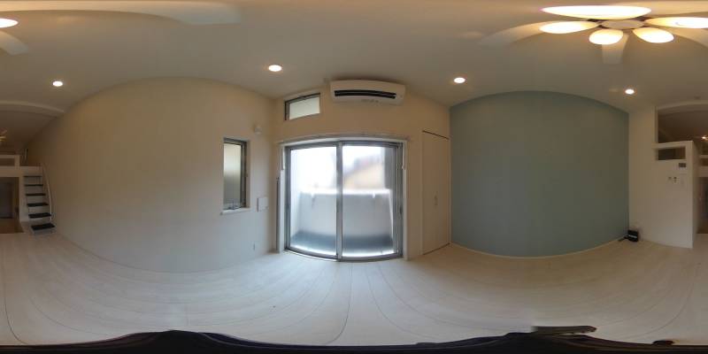 パノラマ画像洋室