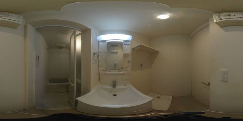 パノラマ画像洗面所