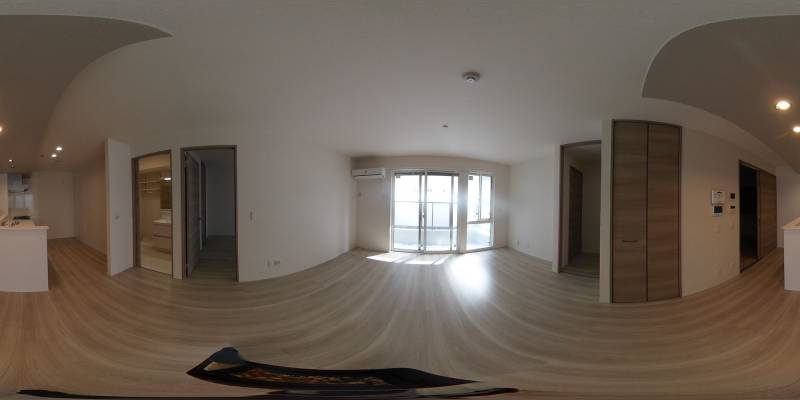 パノラマ画像リビング