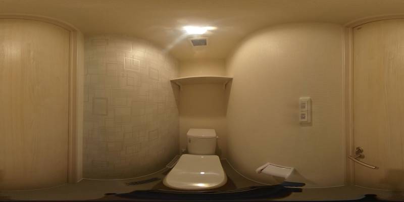 パノラマ画像トイレ