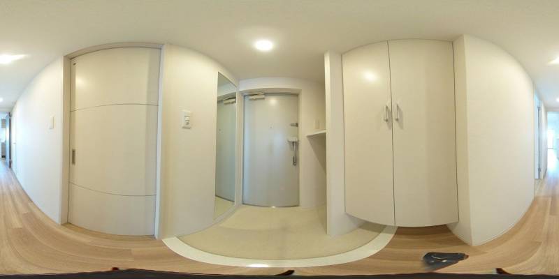 パノラマ画像玄関