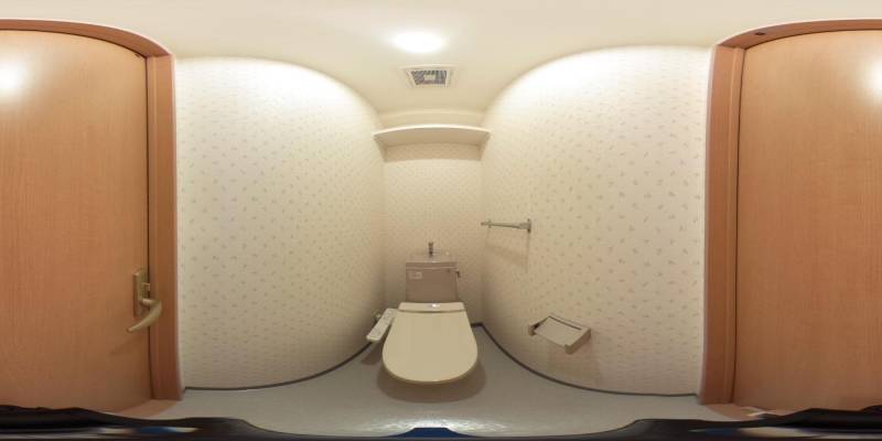 パノラマ画像トイレ
