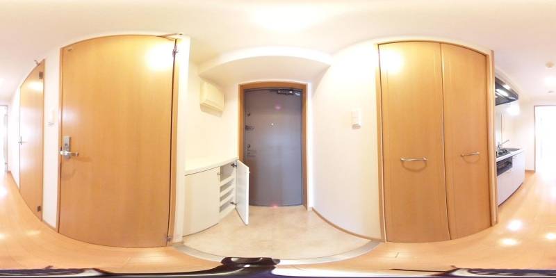 パノラマ画像玄関