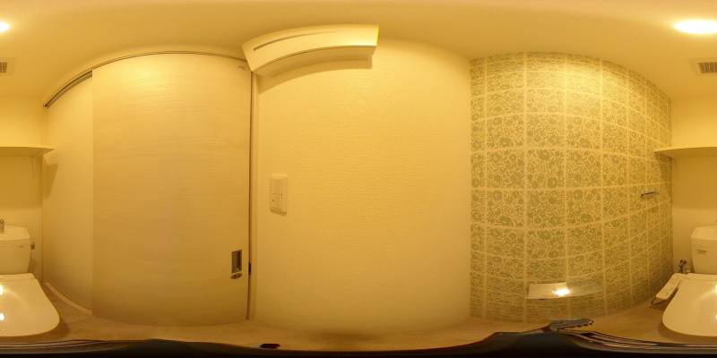 パノラマ画像トイレ