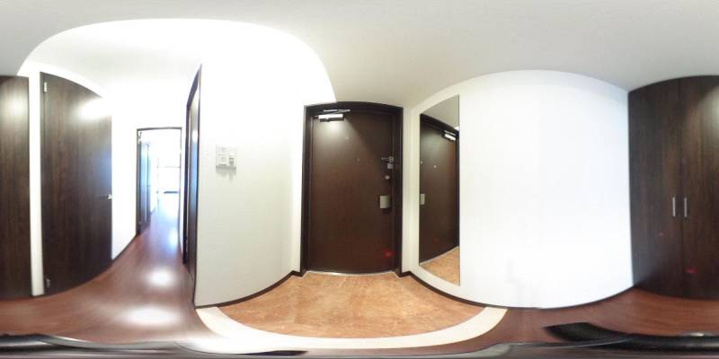 パノラマ画像玄関