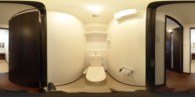 パノラマ画像トイレ