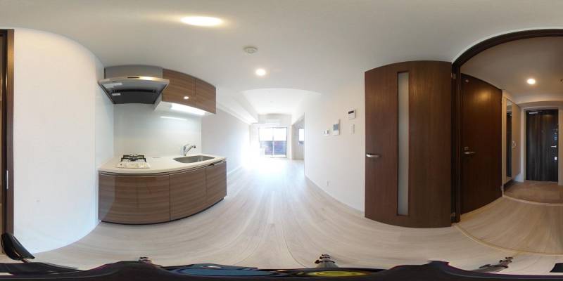 パノラマ画像リビング