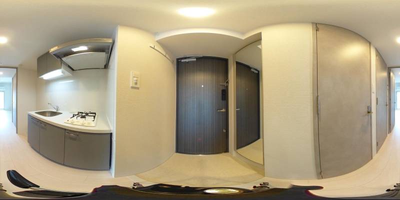 パノラマ画像玄関