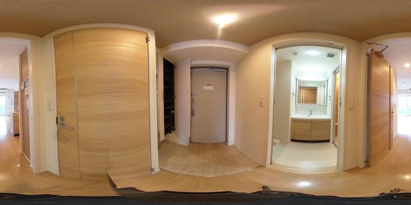 パノラマ画像洗面所