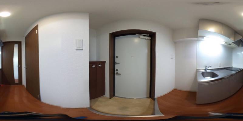 パノラマ画像玄関