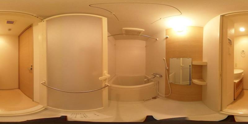 パノラマ画像バスルーム