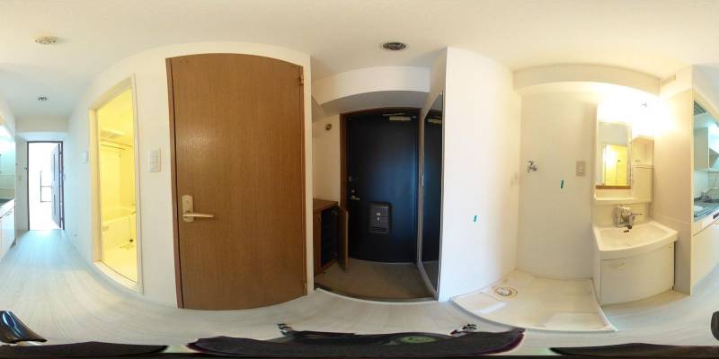 パノラマ画像玄関