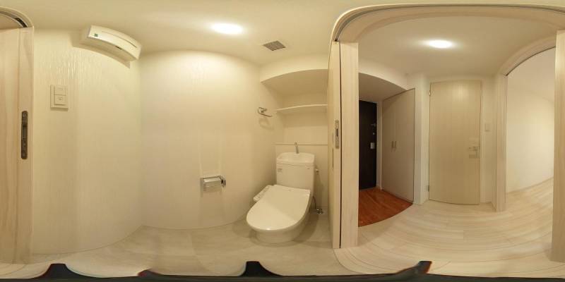 パノラマ画像トイレ