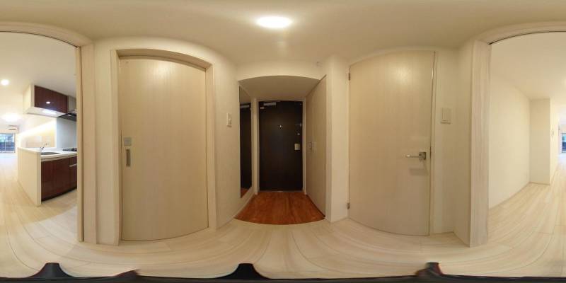 パノラマ画像玄関