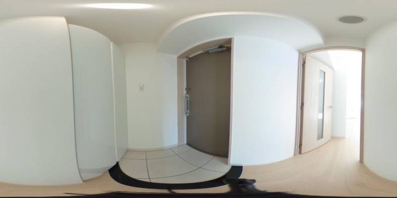 パノラマ画像玄関