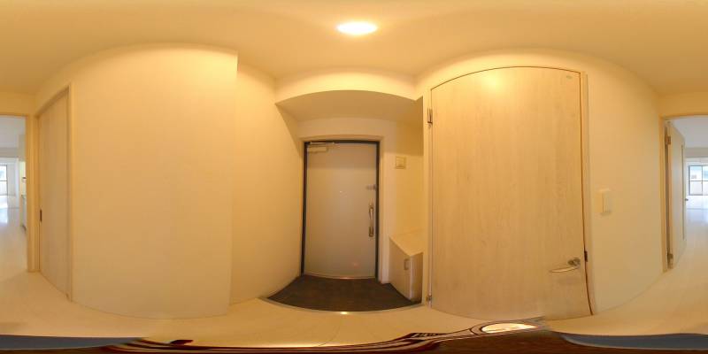 パノラマ画像玄関