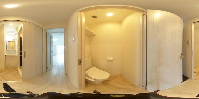 パノラマ画像トイレ