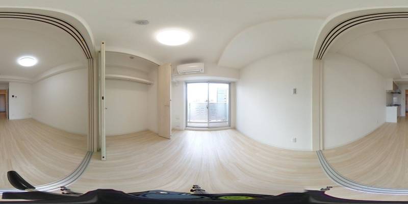 パノラマ画像洋室