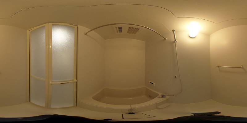 パノラマ画像バスルーム