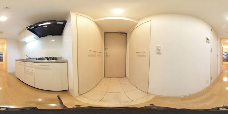 パノラマ画像玄関