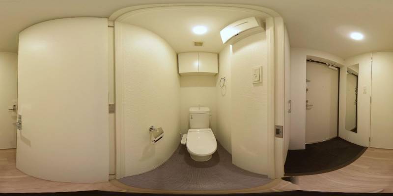 パノラマ画像トイレ