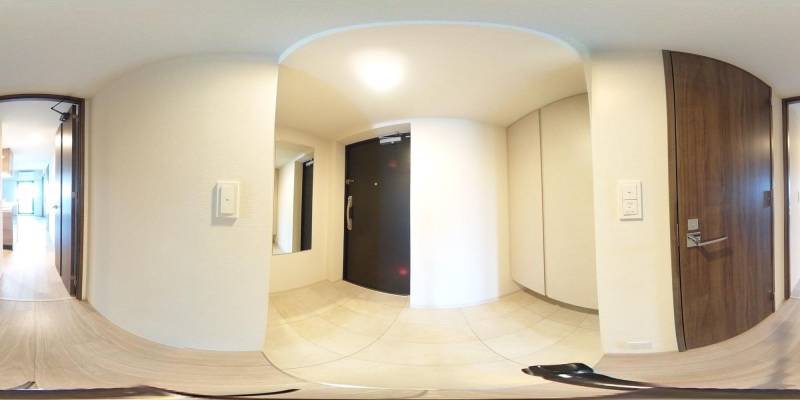 パノラマ画像洋室