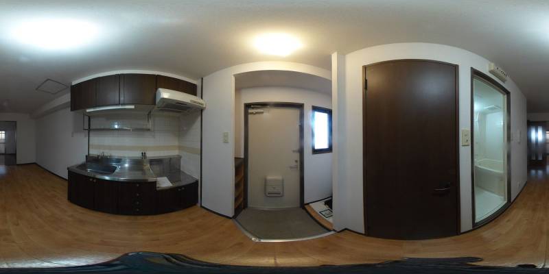 パノラマ画像玄関